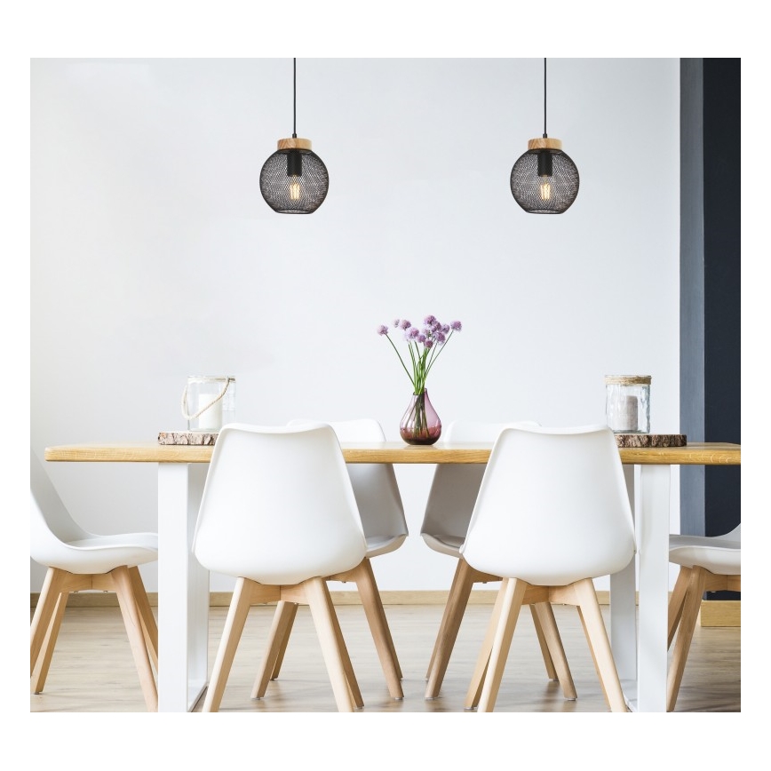 Globo - Πολύφωτο με συρματόσχοινο 1xE27/60W/230V