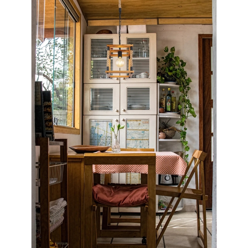 Globo 15691H - Κρεμαστό φωτιστικό οροφής VERNON 1xE27/60W/230V