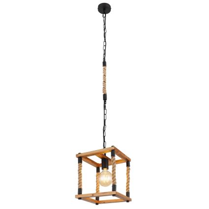 Globo 15691H - Κρεμαστό φωτιστικό οροφής VERNON 1xE27/60W/230V