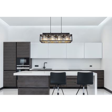 Globo - Φωτιστικό οροφής με καλώδιο 4xE27/40W/230V
