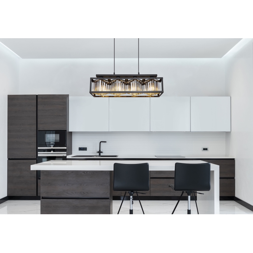 Globo - Φωτιστικό οροφής με καλώδιο 4xE27/40W/230V