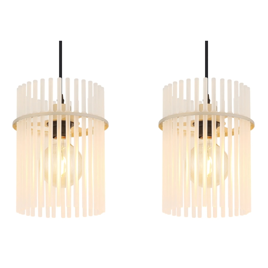 Globo - Κρεμαστό φωτιστικό με καλώδιο 3xE27/60W/230V