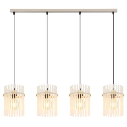 Globo - Κρεμαστό φωτιστικό με καλώδιο ανάρτησης 4xE27/60W/230V