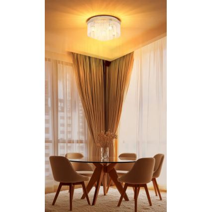 Globo - Φωτιστικό οροφής 5xE27/60W/230V, διάμετρος 50 cm