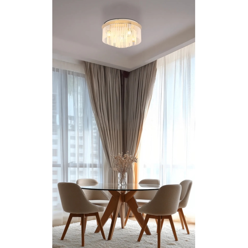 Globo - Φωτιστικό οροφής 5xE27/60W/230V, διάμετρος 50 cm