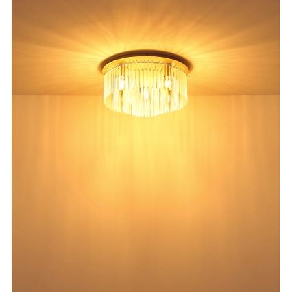 Globo - Φωτιστικό οροφής 5xE27/60W/230V, διάμετρος 50 cm