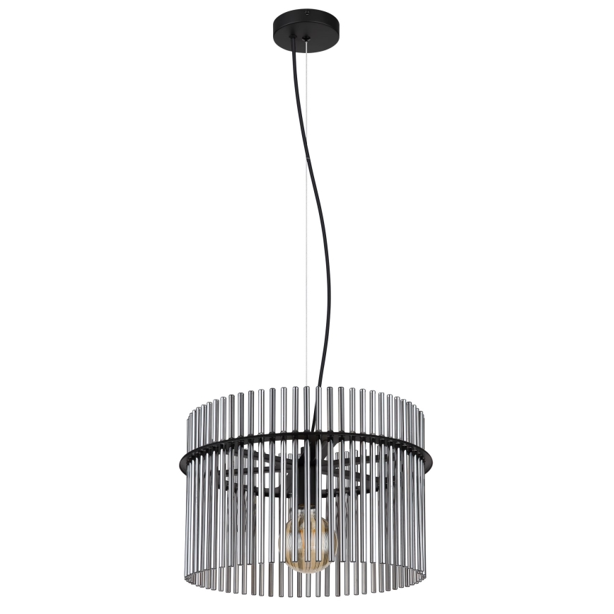Globo - Κρεμαστό φωτιστικό οροφής 1xE27/60W/230V διάμετρος 40 cm μαύρο