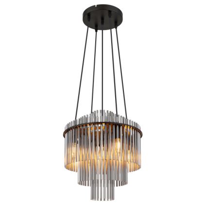 Globo - Κρεμαστό φωτιστικό οροφής 5xE14/40W/230V μαύρο