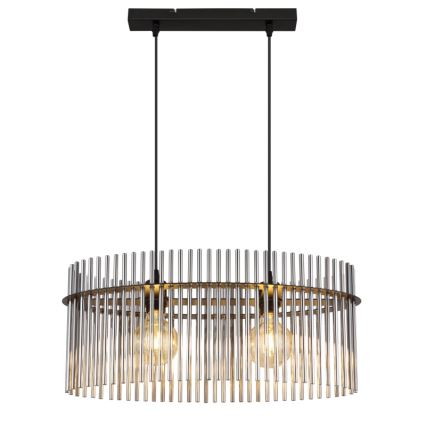 Globo - Κρεμαστό φωτιστικό οροφής 2xE27/60W/230V μαύρο