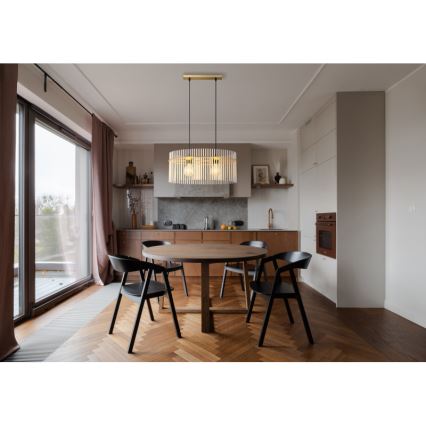 Globo - Κρεμαστό φωτιστικό οροφής 2xE27/60W/230V χρυσό