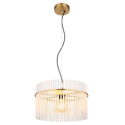 Globo - Κρεμαστό φωτιστικό οροφής 1xE27/60W/230V διάμετρος 40 cm χρυσό