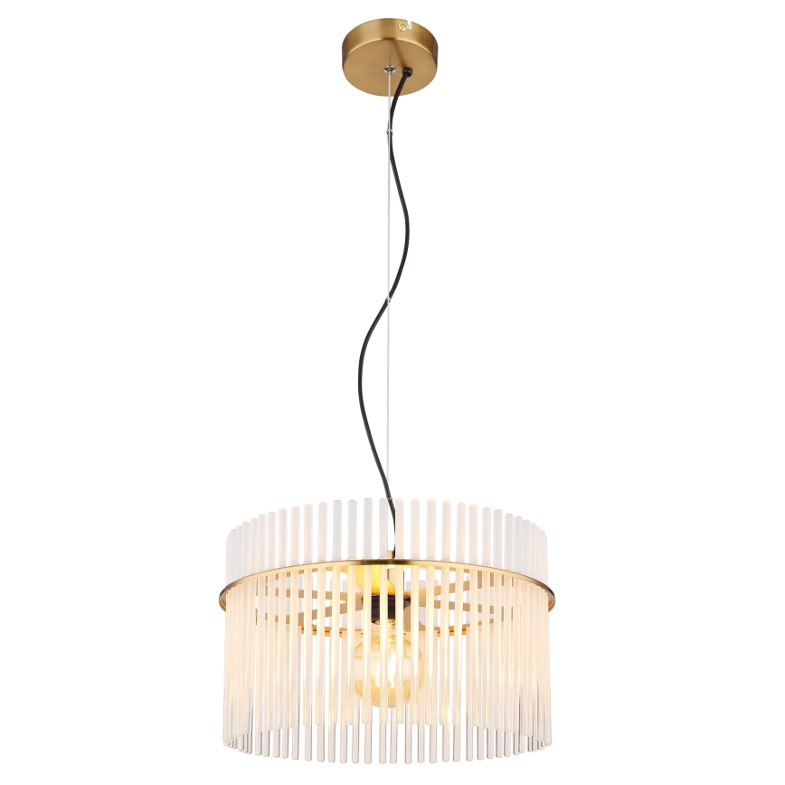 Globo - Κρεμαστό φωτιστικό οροφής 1xE27/60W/230V διάμετρος 40 cm χρυσό
