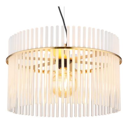 Globo - Κρεμαστό φωτιστικό οροφής 1xE27/60W/230V διάμετρος 40 cm χρυσό