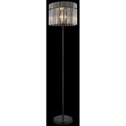 Globo - Επιδαπέδιο φωτιστικό 1xE27/60W/230V μαύρο