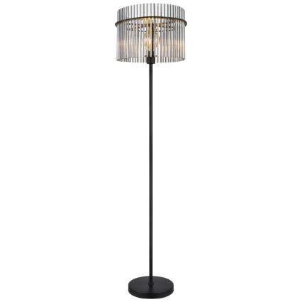 Globo - Επιδαπέδιο φωτιστικό 1xE27/60W/230V μαύρο
