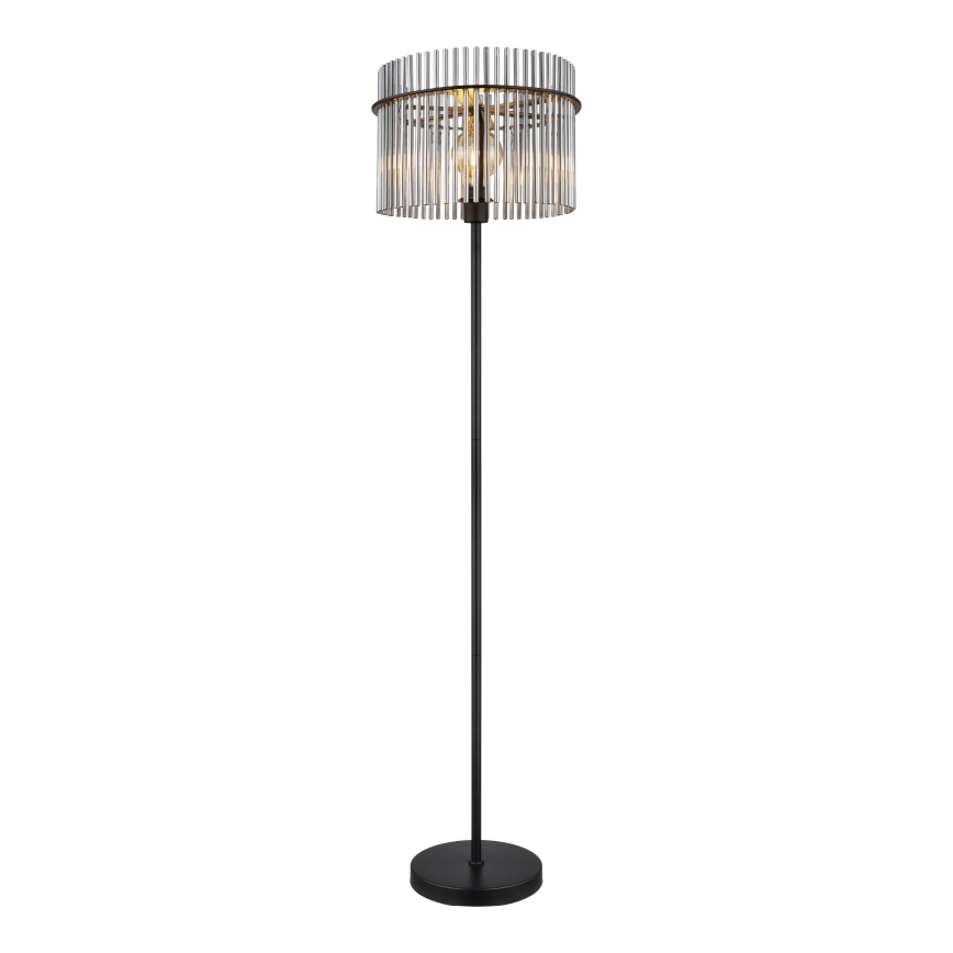 Globo - Επιδαπέδιο φωτιστικό 1xE27/60W/230V μαύρο