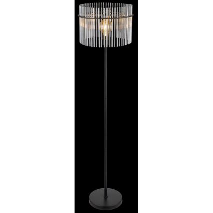 Globo - Επιδαπέδιο φωτιστικό 1xE27/60W/230V μαύρο