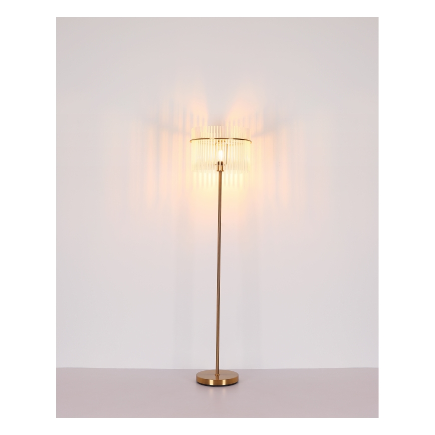 Globo - Επιδαπέδιο φωτιστικό 1xE27/60W/230V χρυσό