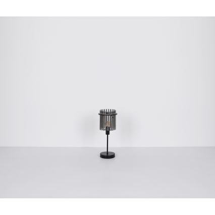 Globo - Επιτραπέζιο φωτιστικό 1xE27/60W/230V Ø 30 εκ. μαύρο