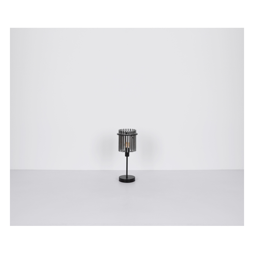 Globo - Επιτραπέζιο φωτιστικό 1xE27/60W/230V Ø 30 εκ. μαύρο