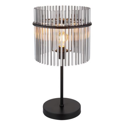 Globo - Επιτραπέζιο φωτιστικό 1xE27/60W/230V Ø 30 εκ. μαύρο