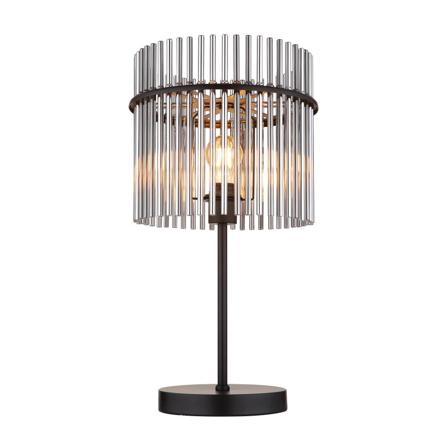 Globo - Επιτραπέζιο φωτιστικό 1xE27/60W/230V Ø 30 εκ. μαύρο