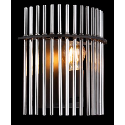 Globo - Φωτιστικό τοίχου 1xE27/60W/230V μαύρο