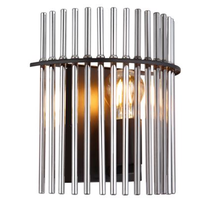 Globo - Φωτιστικό τοίχου 1xE27/60W/230V μαύρο