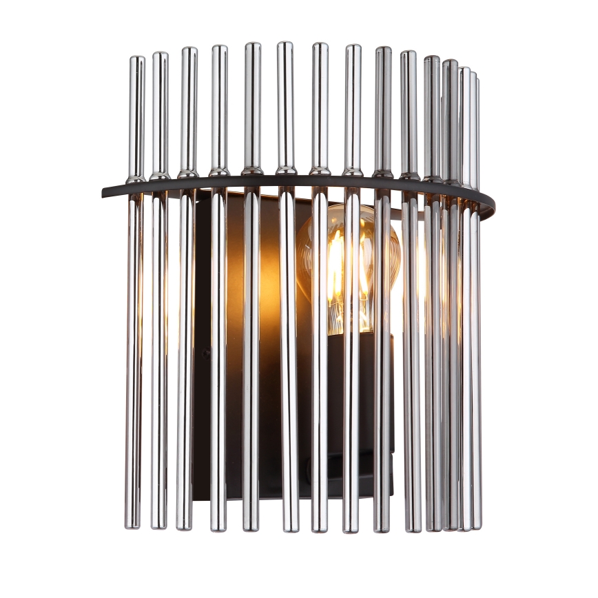 Globo - Φωτιστικό τοίχου 1xE27/60W/230V μαύρο