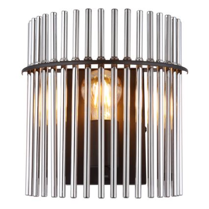 Globo - Φωτιστικό τοίχου 1xE27/60W/230V μαύρο