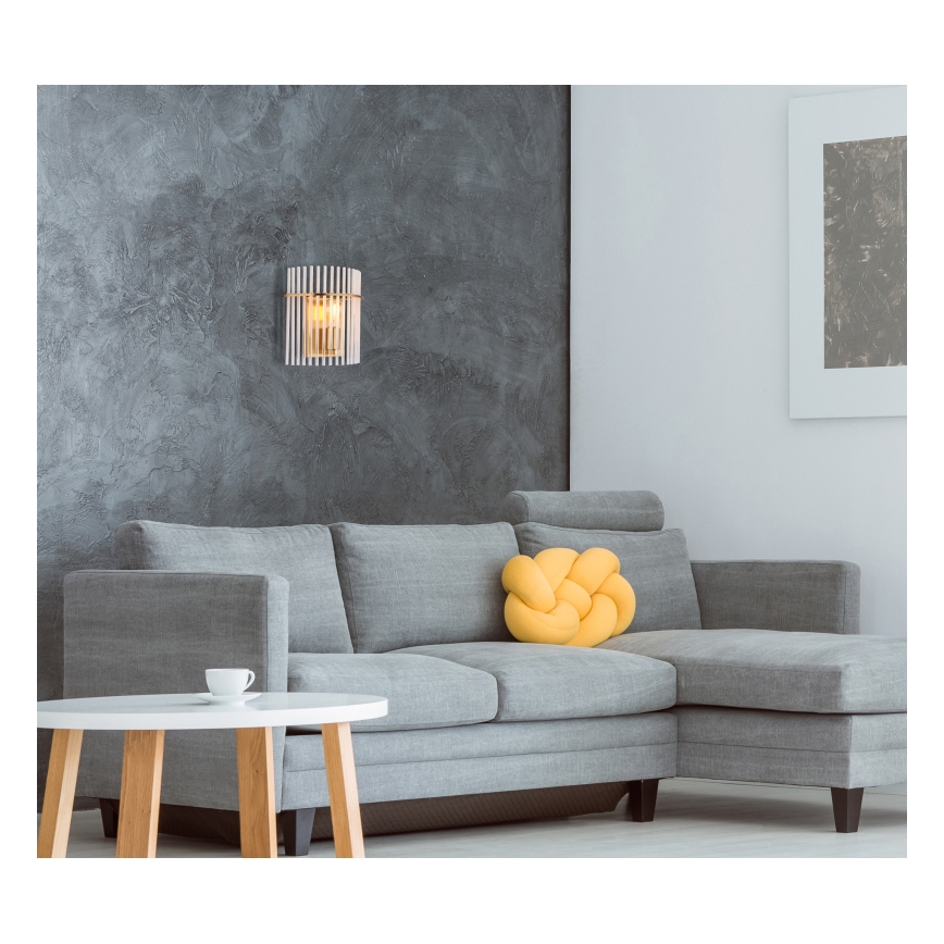 Globo - Φωτιστικό τοίχου 1xE27/60W/230V χρυσό