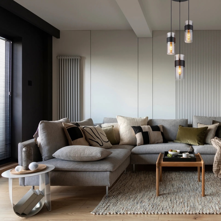 Globo - Κρεμαστό φωτιστικό οροφής 3xE27/60W/230V