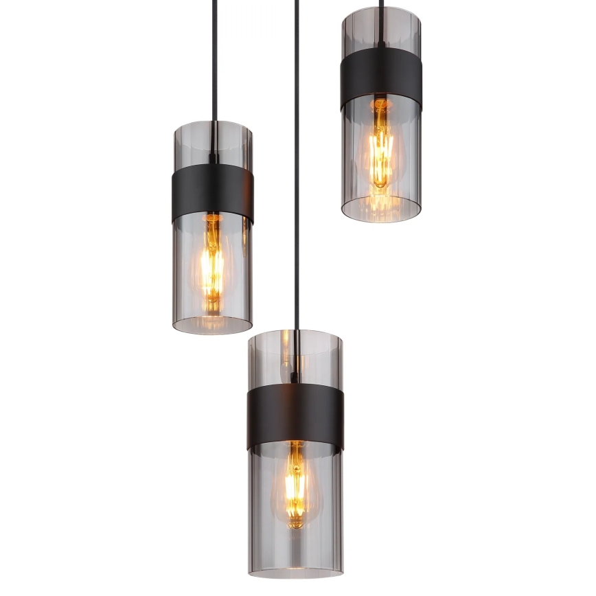 Globo - Κρεμαστό φωτιστικό οροφής 3xE27/60W/230V