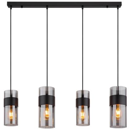 Globo - Κρεμαστό φωτιστικό οροφής 4xE27/60W/230V