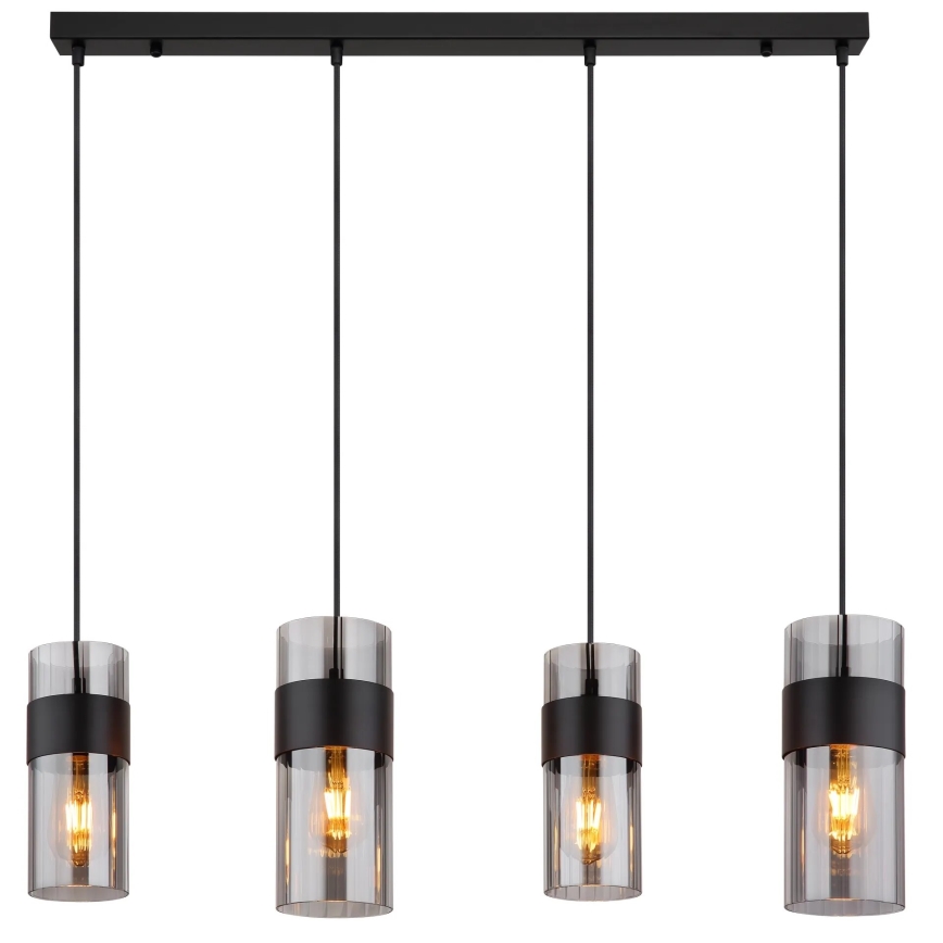 Globo - Κρεμαστό φωτιστικό οροφής 4xE27/60W/230V