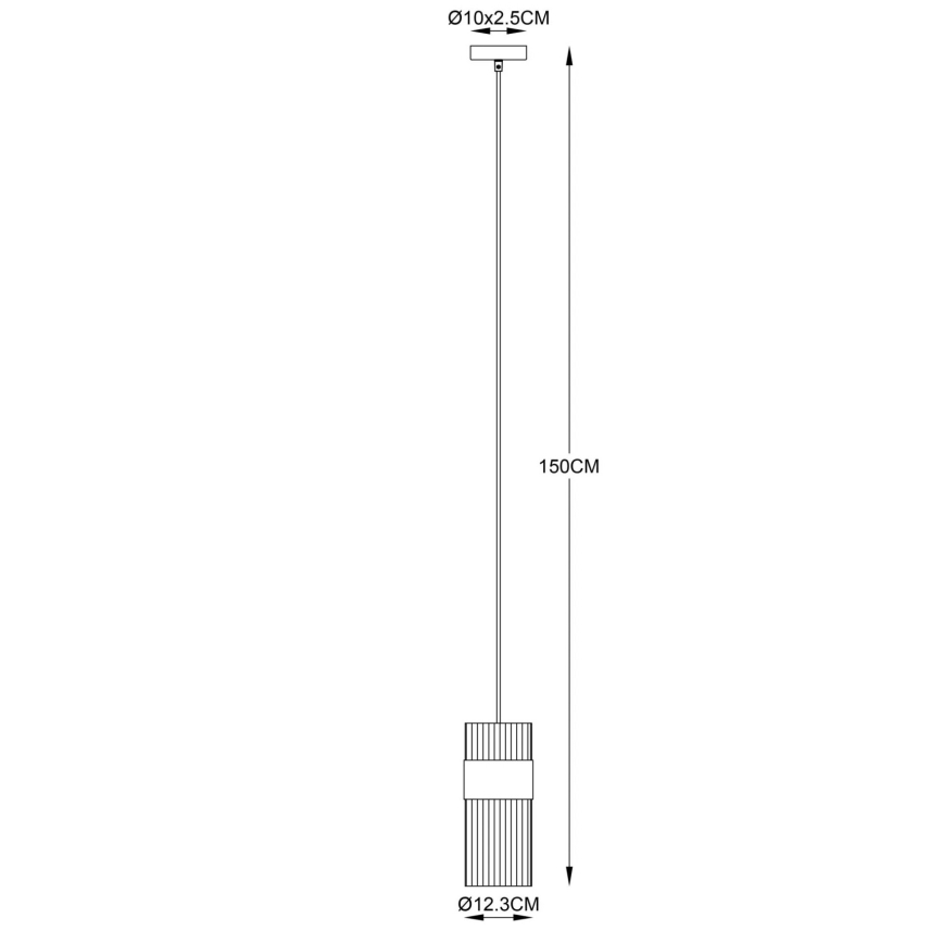 Globo - Κρεμαστό φωτιστικό οροφής 1xE27/60W/230V