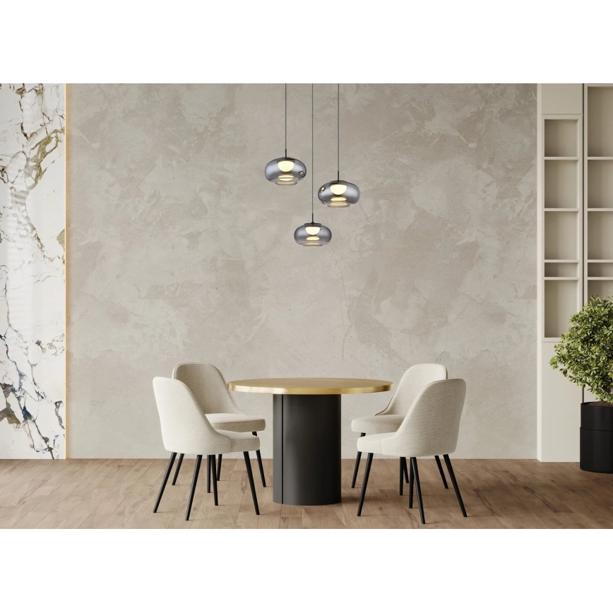 Globo -  Κρεμαστό φωτιστικό οροφής LED 3xLED/6W/230V
