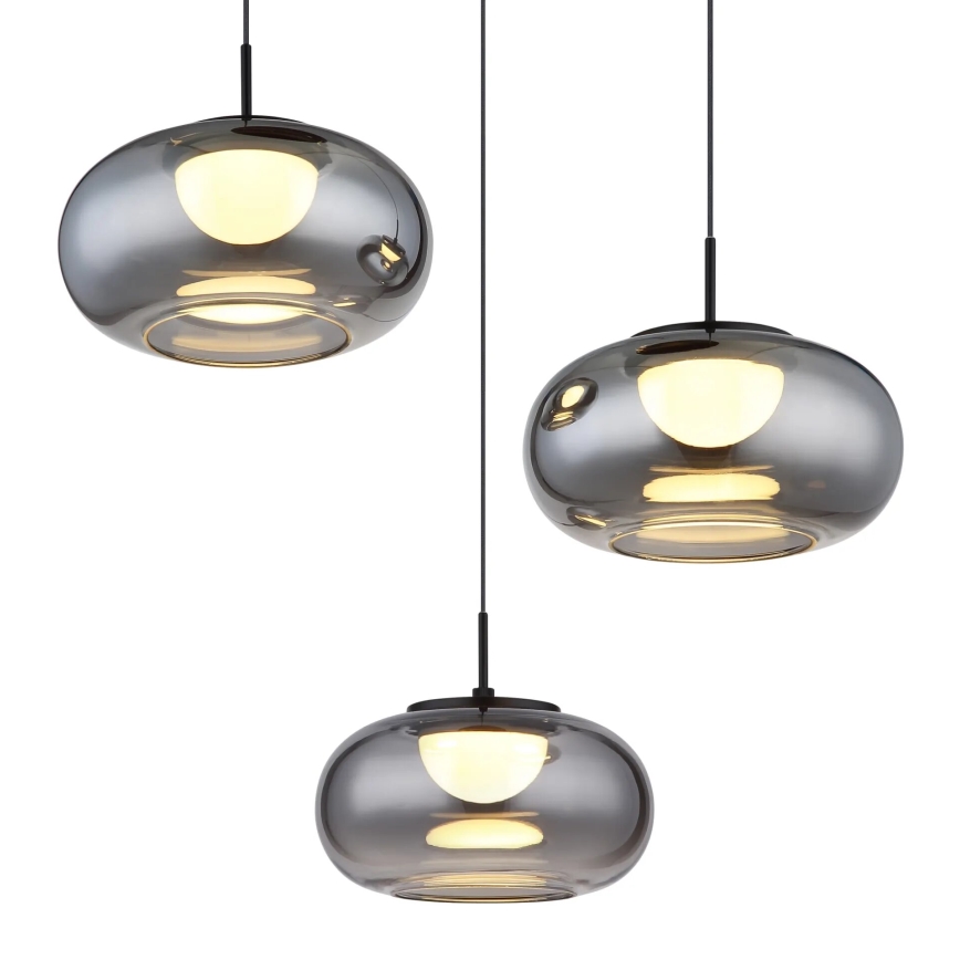 Globo -  Κρεμαστό φωτιστικό οροφής LED 3xLED/6W/230V