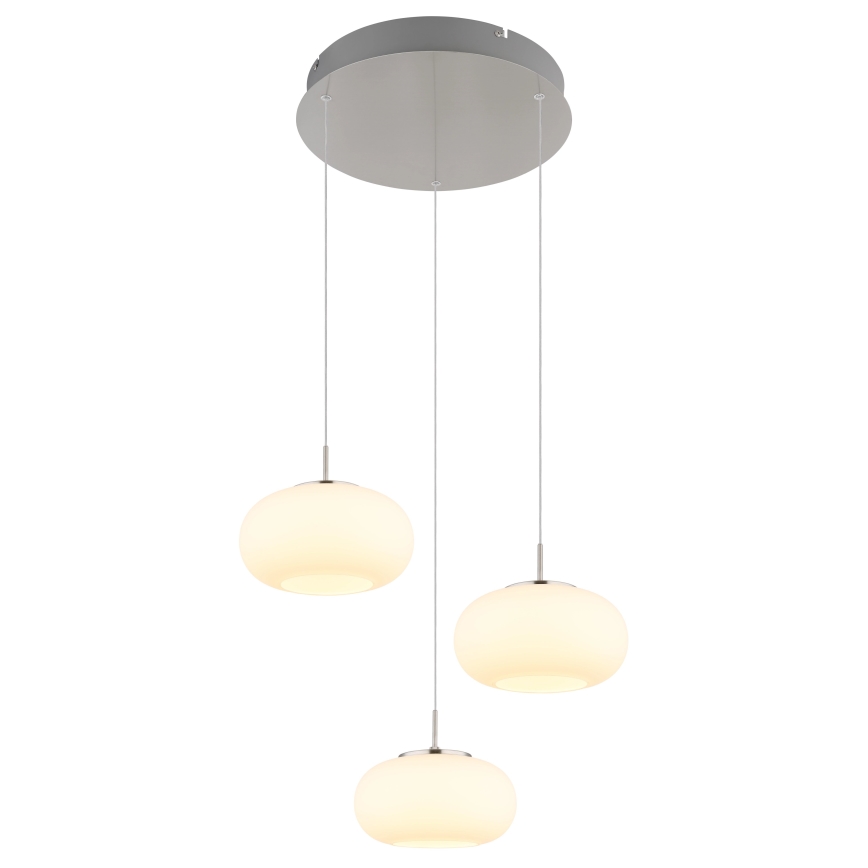 Globo -  Κρεμαστό φωτιστικό οροφής LED 3xLED/6W/230V