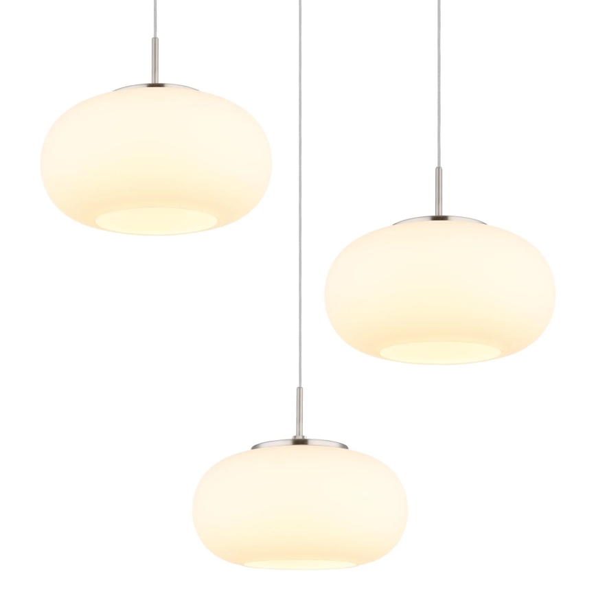 Globo -  Κρεμαστό φωτιστικό οροφής LED 3xLED/6W/230V