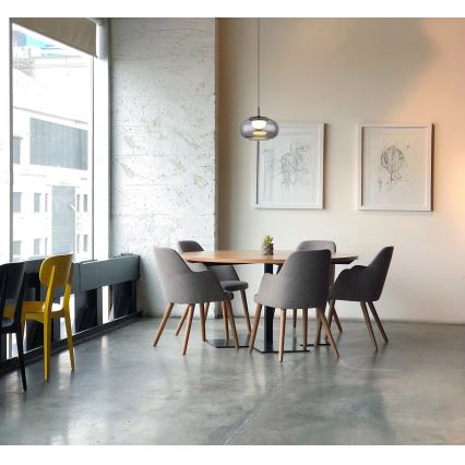 Globo -  Κρεμαστό φωτιστικό οροφής LED LED/6W/230V μαύρο