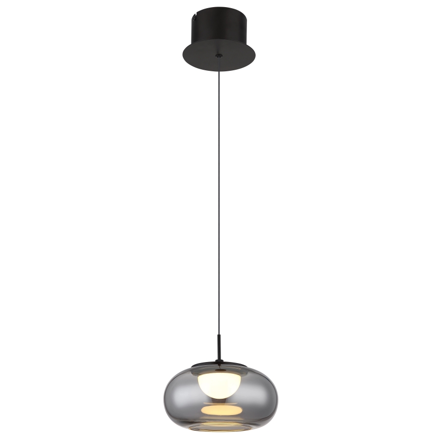 Globo -  Κρεμαστό φωτιστικό οροφής LED LED/6W/230V μαύρο