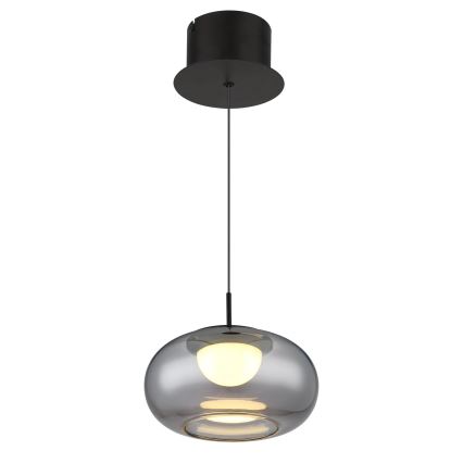 Globo -  Κρεμαστό φωτιστικό οροφής LED LED/6W/230V μαύρο