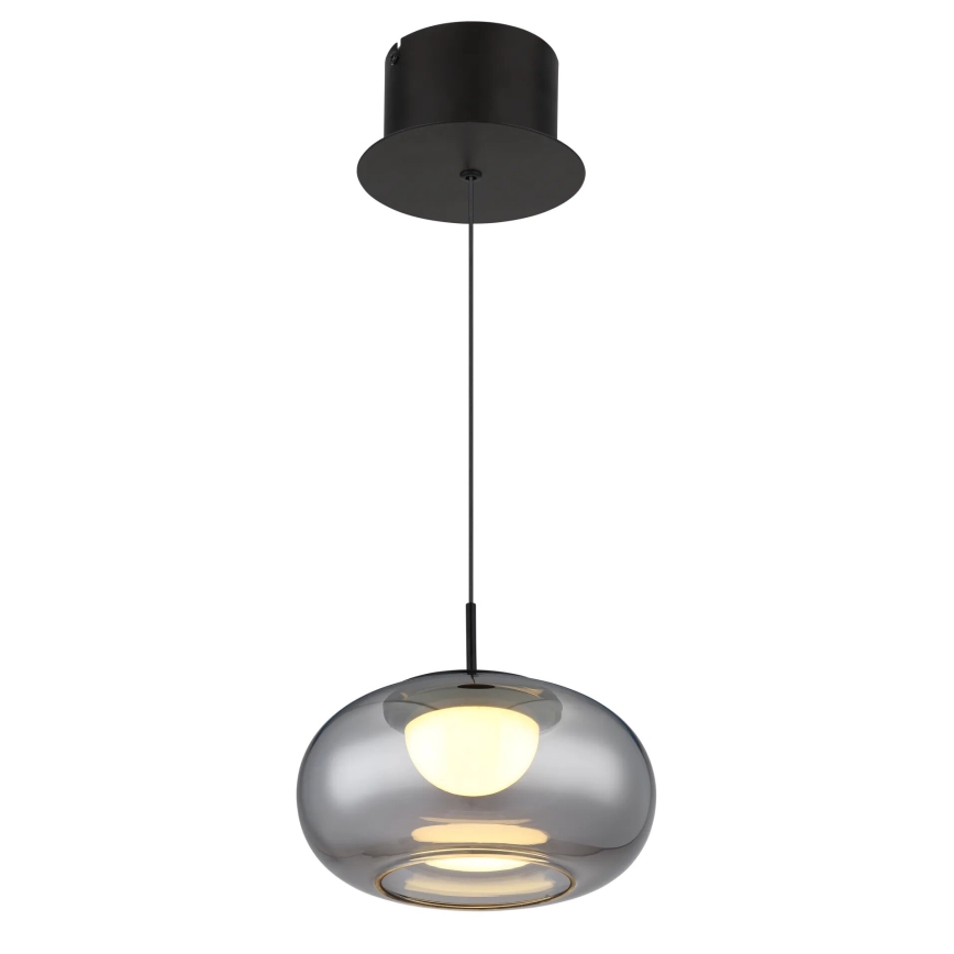 Globo -  Κρεμαστό φωτιστικό οροφής LED LED/6W/230V μαύρο
