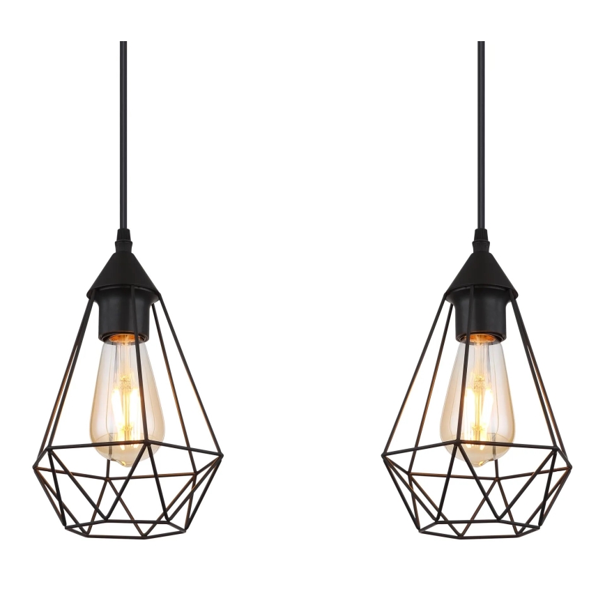 Globo - Κρεμαστό φωτιστικό οροφής 3xE27/60W/230V