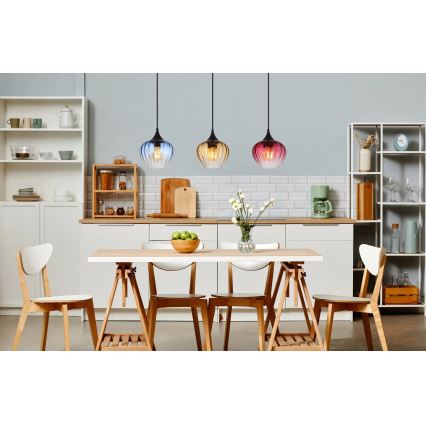 Globo - Κρεμαστό φωτιστικό οροφής 3xE27/60W/230V