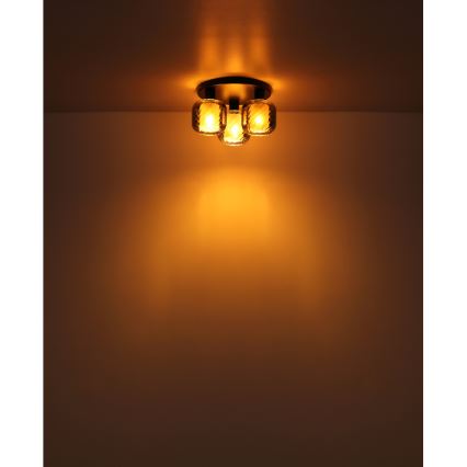 Globo - Φωτιστικό οροφής 3xE27/25W/230V διάμετρος 37 cm