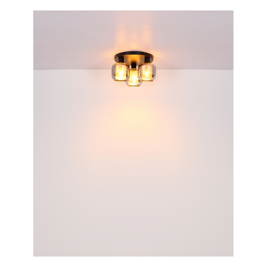 Globo - Φωτιστικό οροφής 3xE27/25W/230V διάμετρος 37 cm