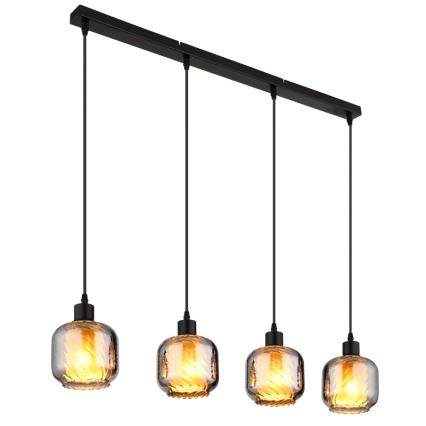 Globo - Κρεμαστό φωτιστικό οροφής 4xE27/25W/230V