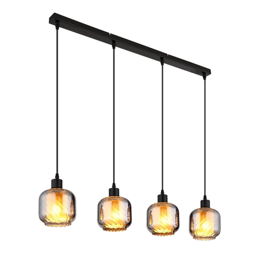 Globo - Κρεμαστό φωτιστικό οροφής 4xE27/25W/230V